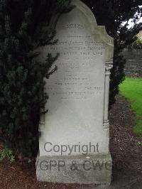 Grangegorman Military Cemetery - Hurlock, James